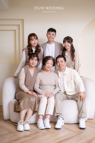 全家福,全家福照,拍全家福,親子寫真,母女寫真